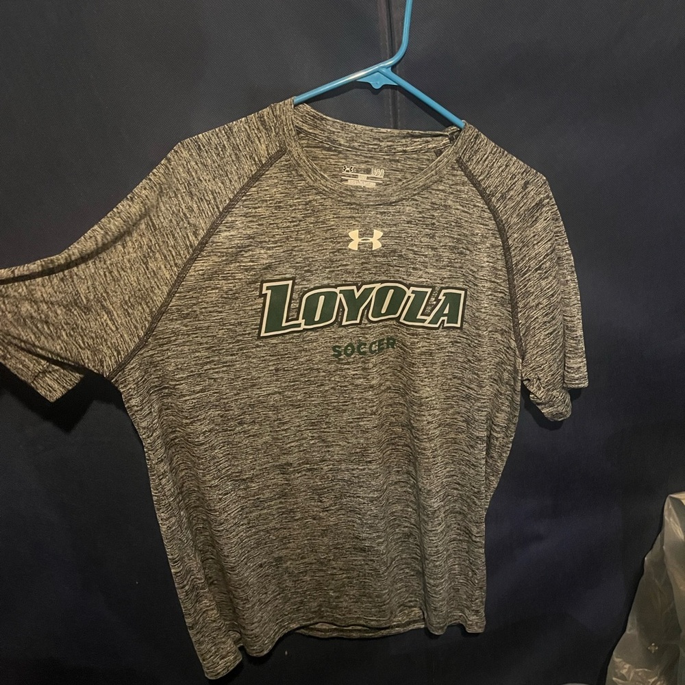Under Armour Gray Loyola Soccer T-Shirt
